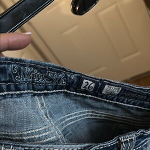 Miss Me Light Blue Denim Jean Shorts